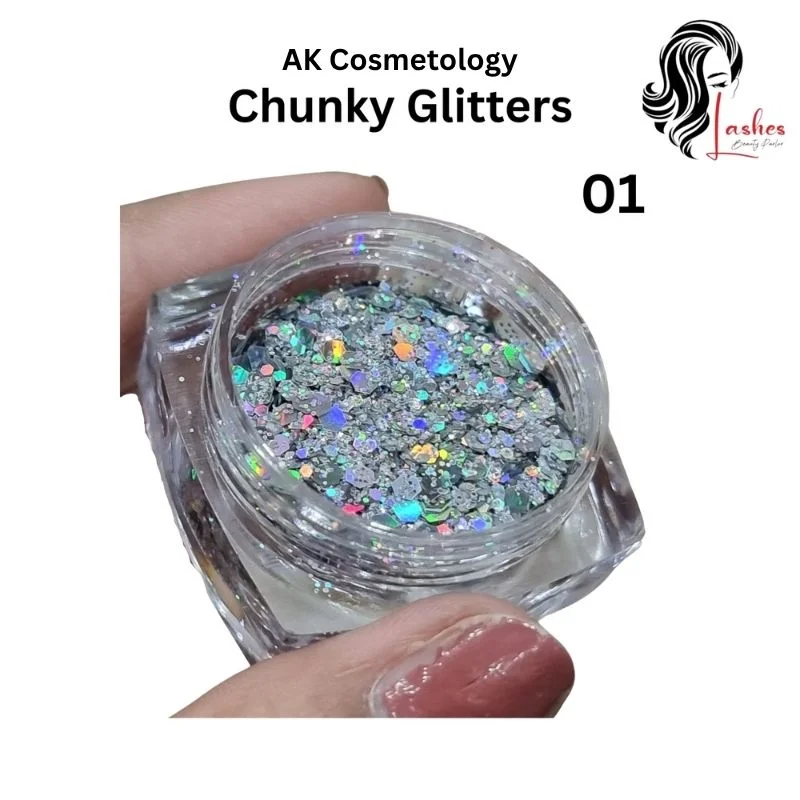ak cosmetology chunky glitters 01