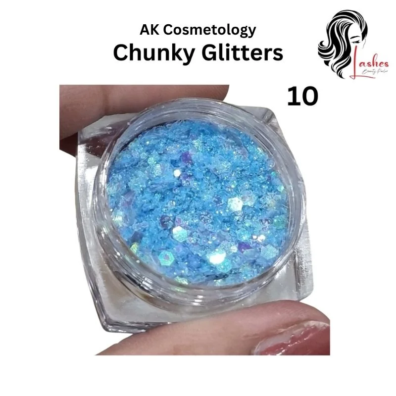 ak cosmetology chunky glitters 10