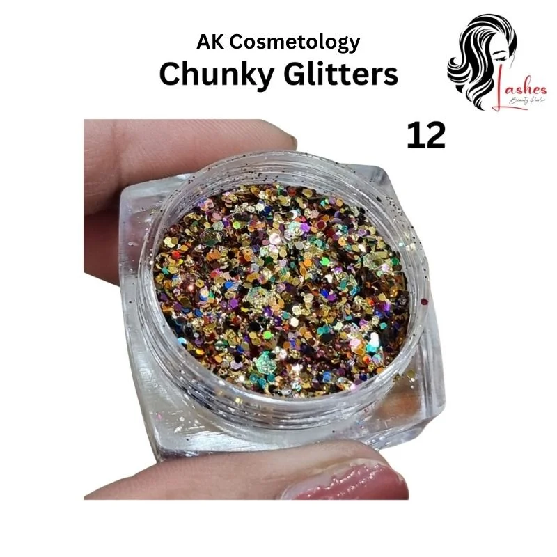 ak cosmetology chunky glitters 12