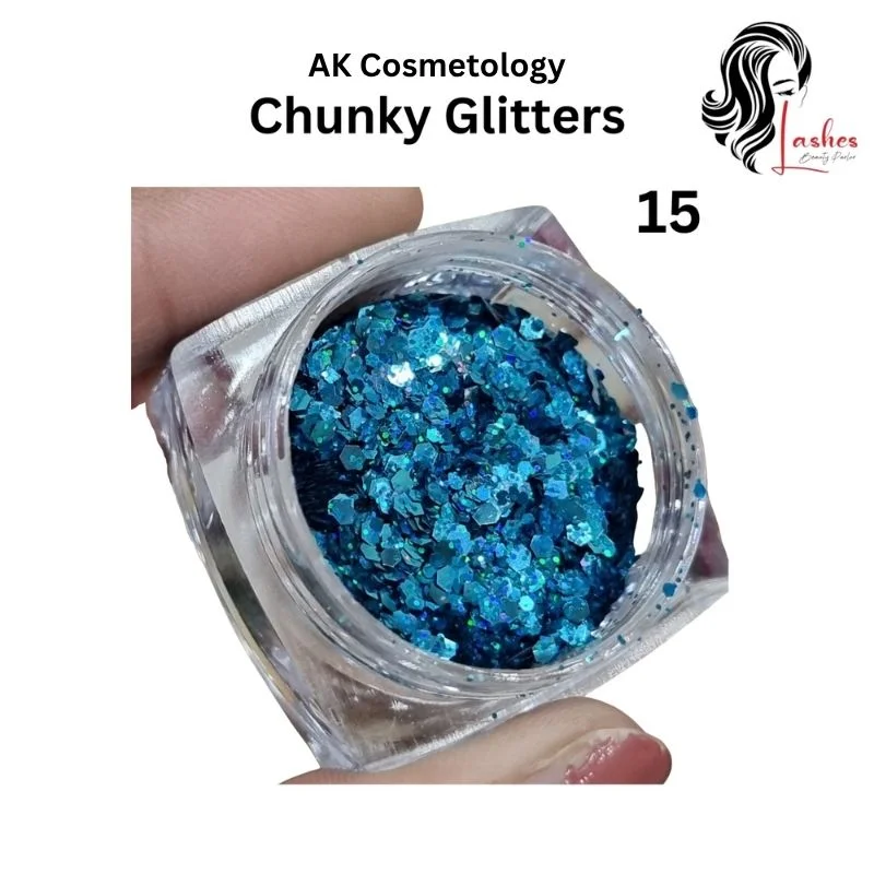 ak cosmetology chunky glitters 15