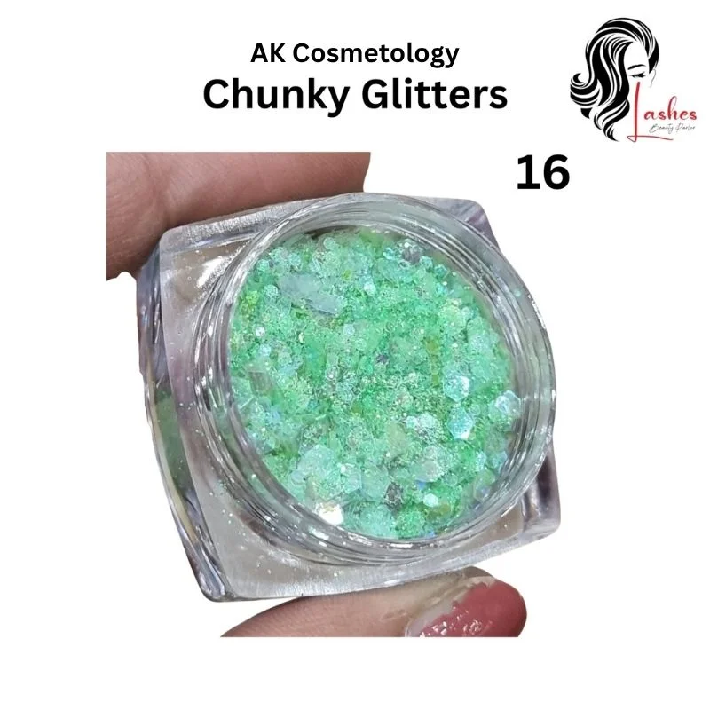 ak cosmetology chunky glitters 16