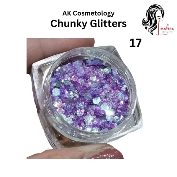 ak cosmetology chunky glitters 17
