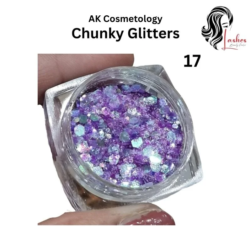 ak cosmetology chunky glitters 17