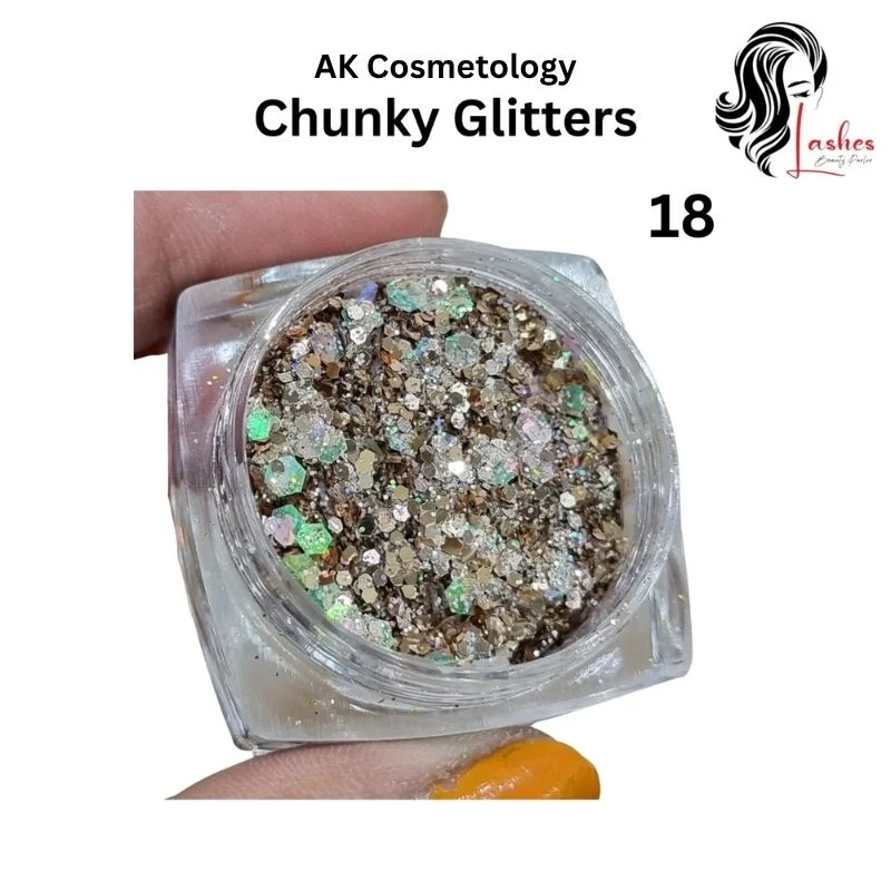 ak cosmetology chunky glitters 18