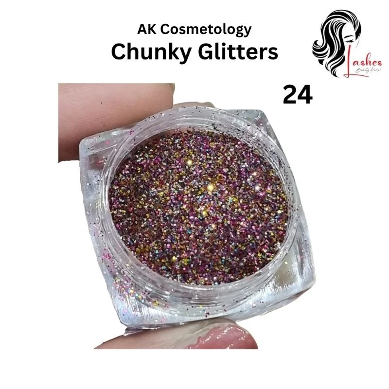 ak cosmetology chunky glitters 24