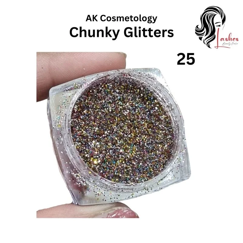 ak cosmetology chunky glitters 25
