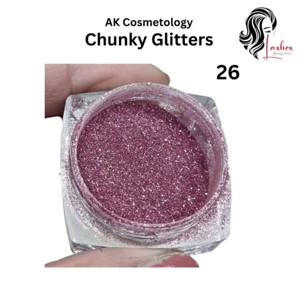 ak cosmetology chunky glitters 26