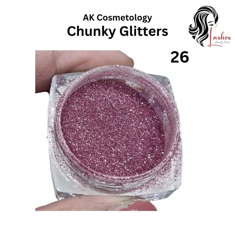 ak cosmetology chunky glitters 26