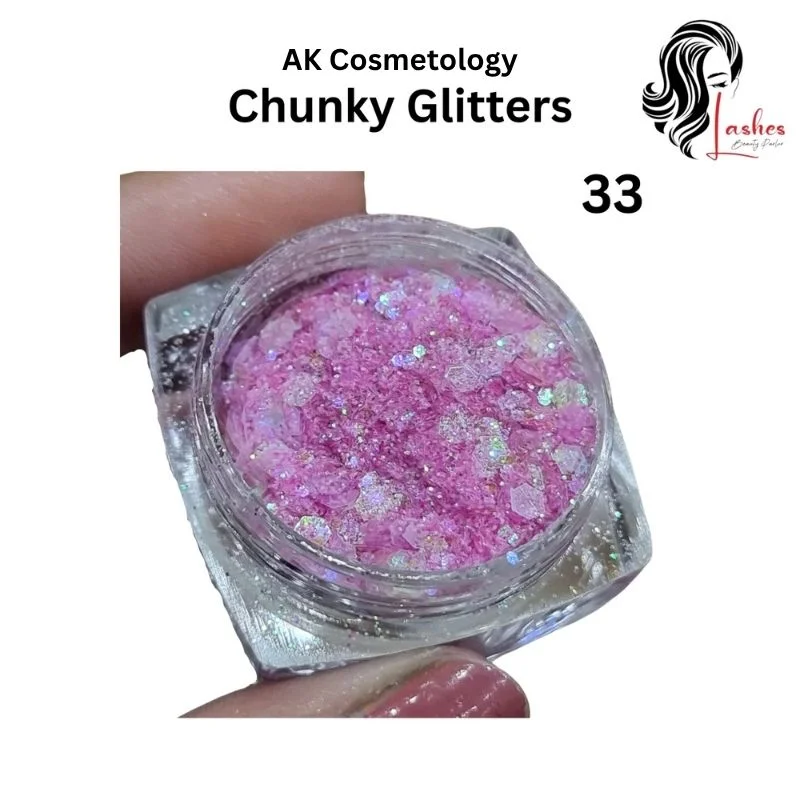 ak cosmetology chunky glitters 33