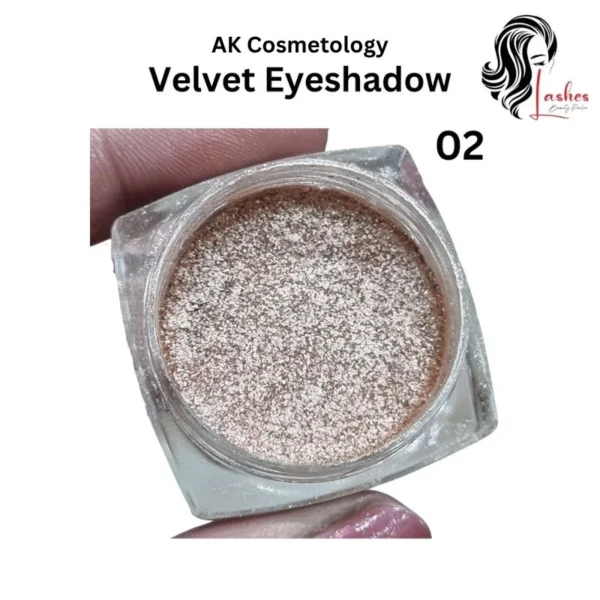 ak cosmetology velvet eyeshadow 02