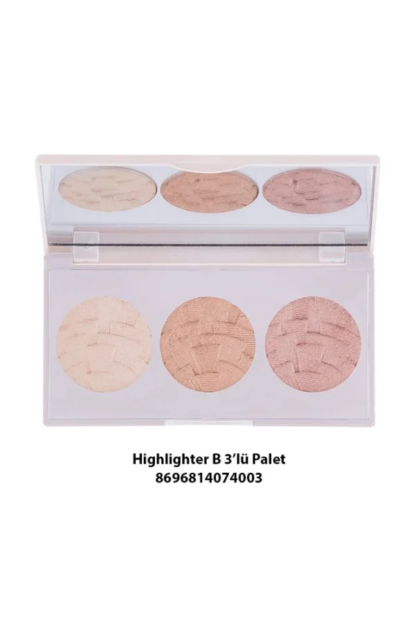 gabrini highlighter b 3 39 lu palet resim2 980