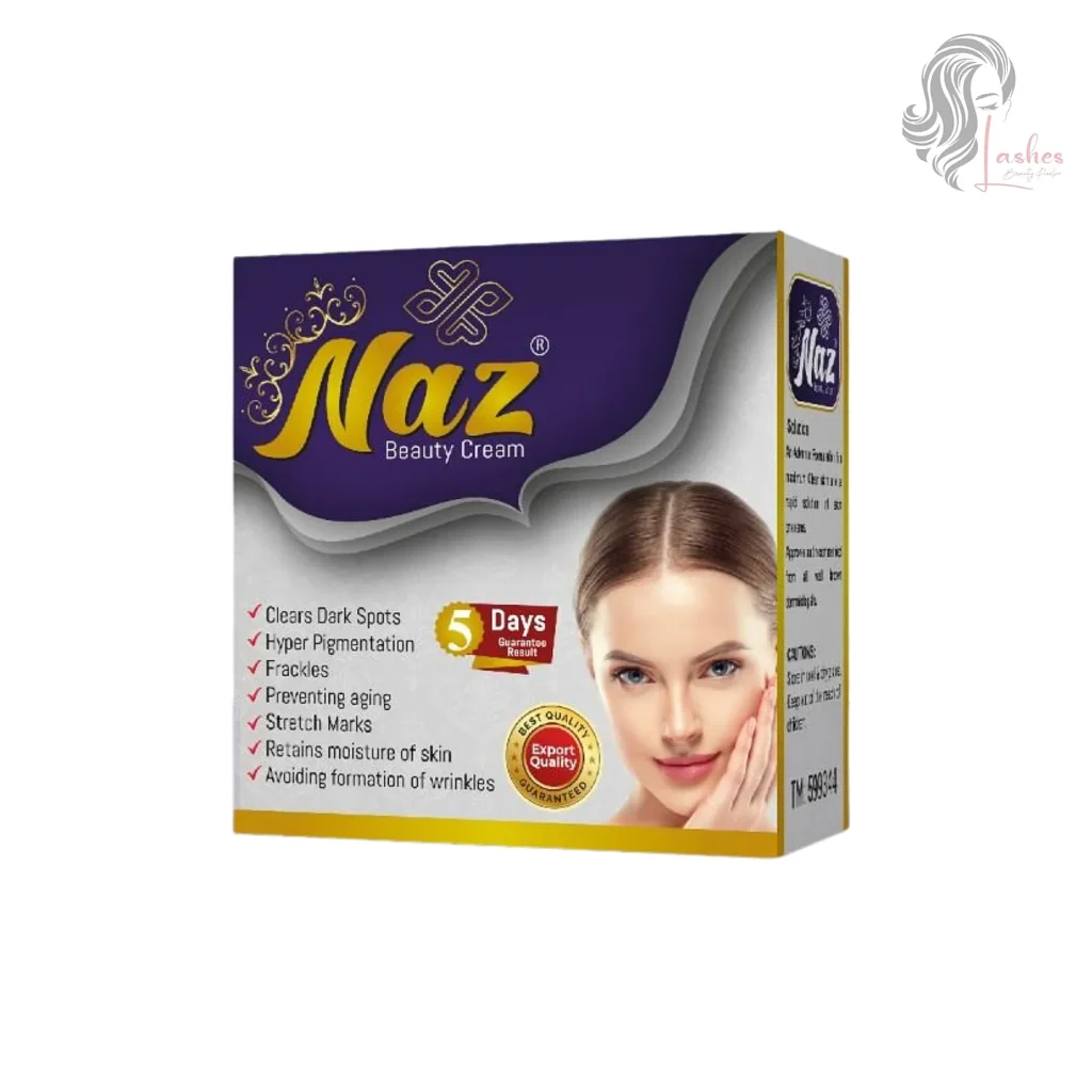 naz beauty cream box glow your skin